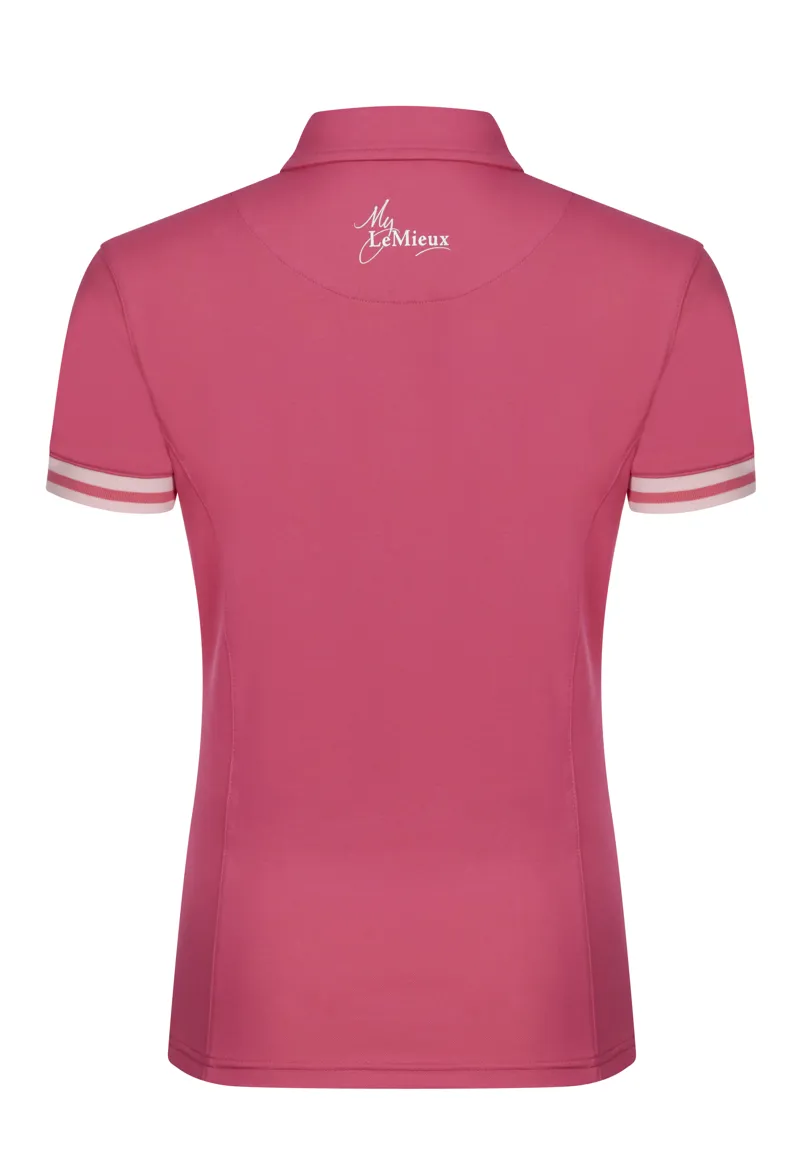 LeMieux Polo Shirt Ladies in Watermelon-1